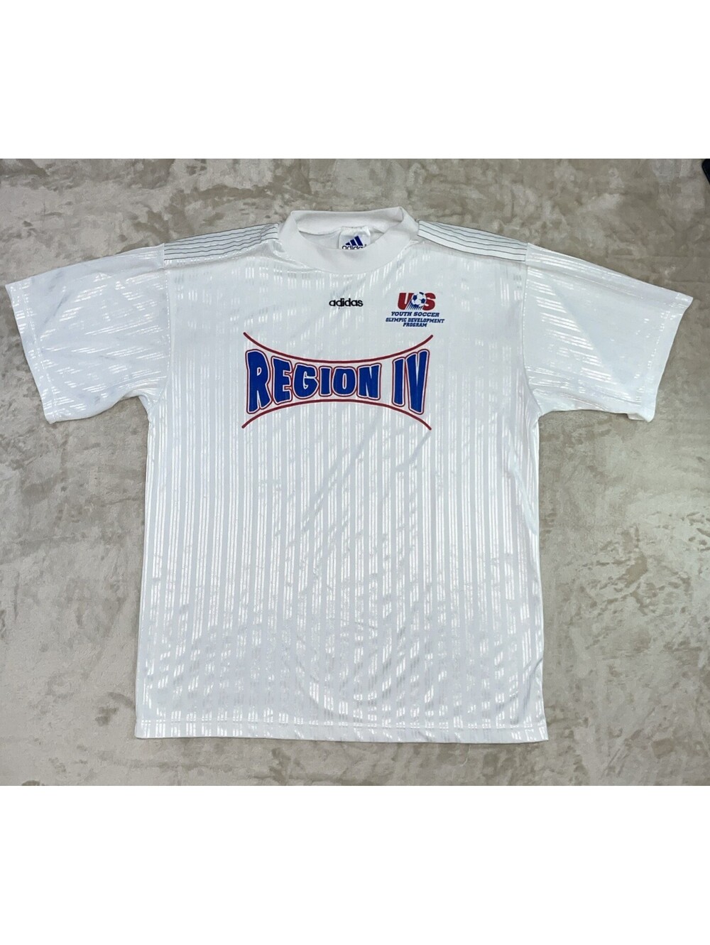 90’s Adidas US Youth Soccer Region IV Olympic Development Program Jersey Mens XL